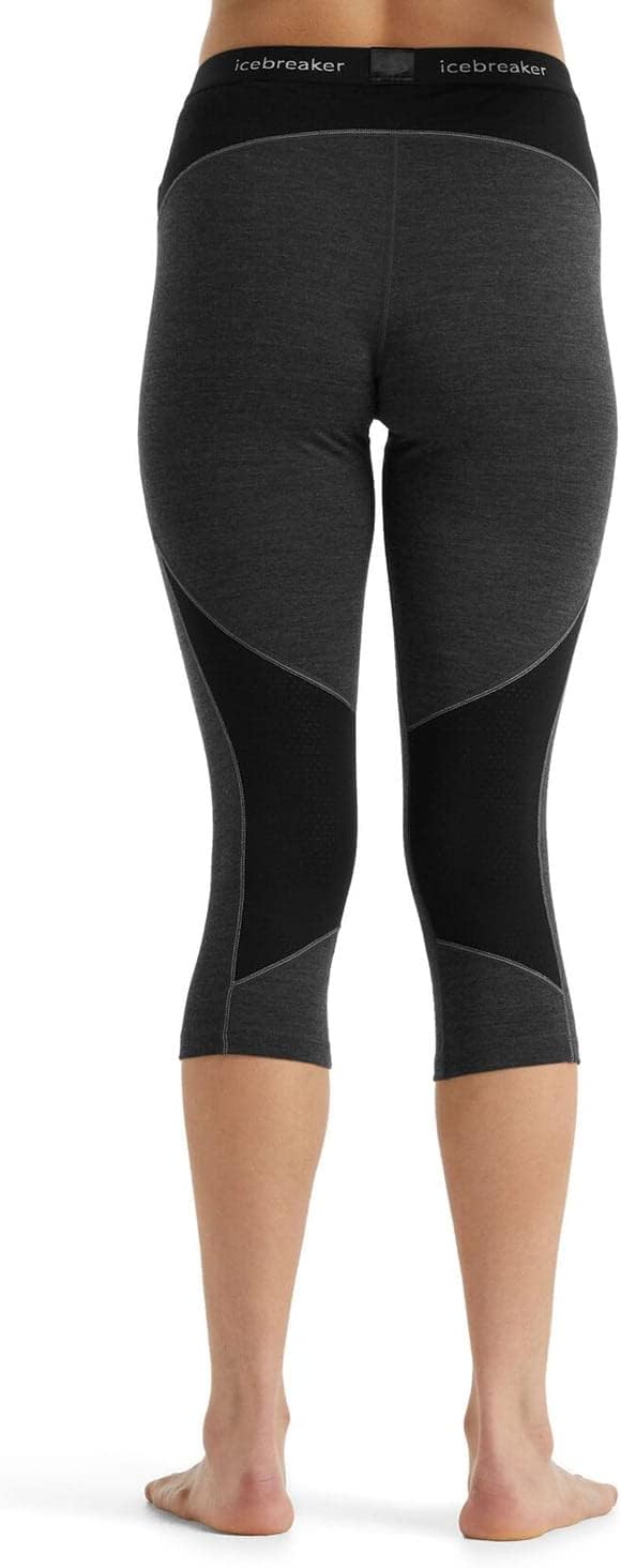 Icebreaker 260 Zone Legless 3/4 Women - Thermowäsche XS Jet Heather Grey/Black, XS Jet Heather Grey/