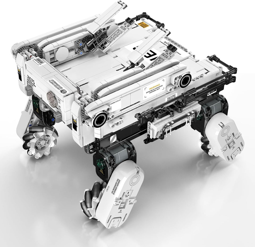 Mould King 21075 Roboter Kinder Programmierbar and Ferngesteuerter, APP und Fernbedienung Technik Ro