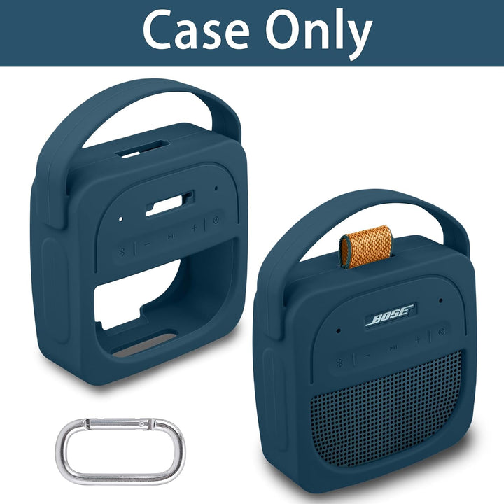 Aenllosi Silikon-Schutzhülle für tragbaren Bluetooth-Lautsprecher Bose New SoundLink Micro (2. Gen.)