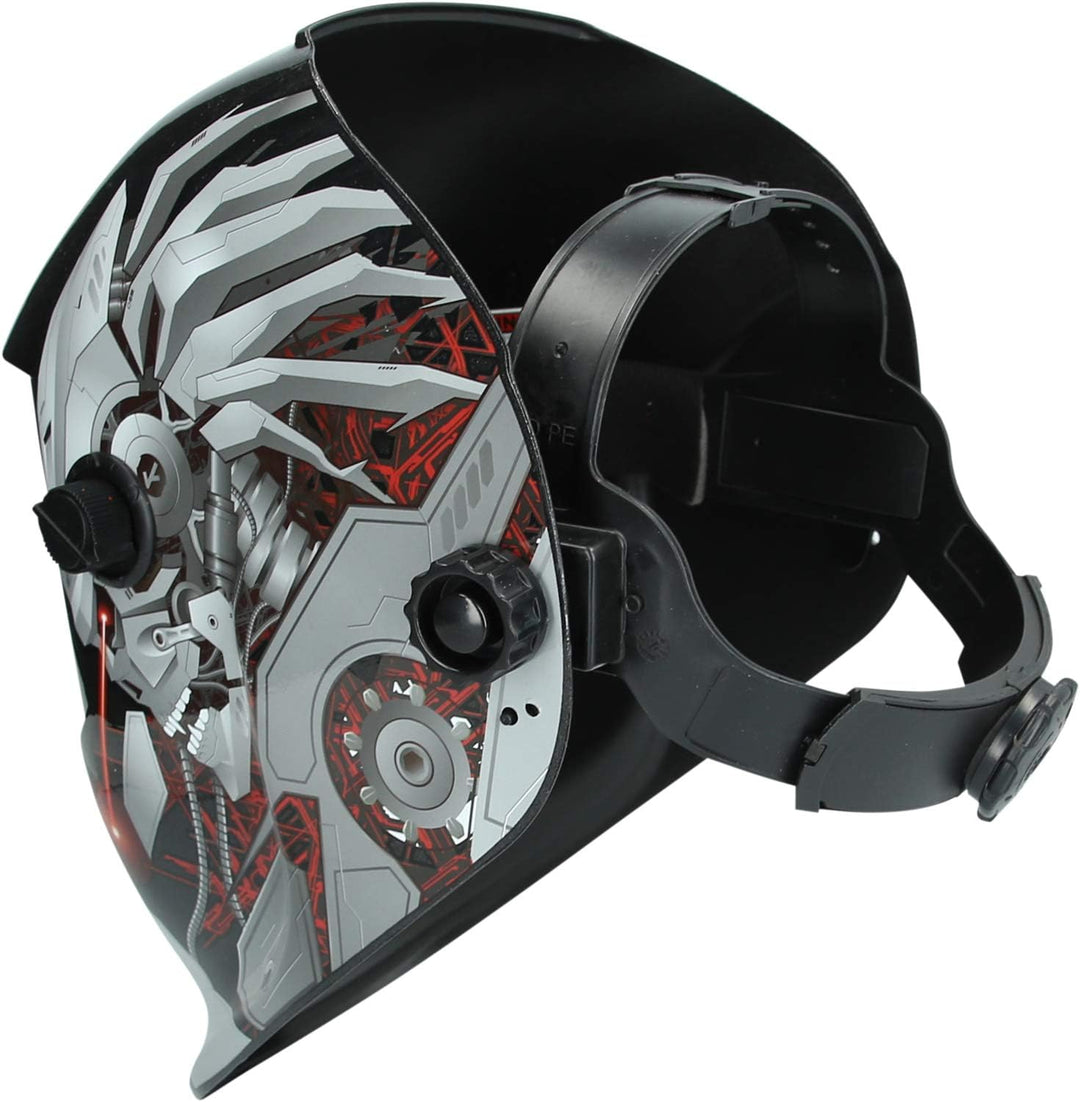KS Tools 310.0195 Schweisser-Schutzhelm, Steel-Design