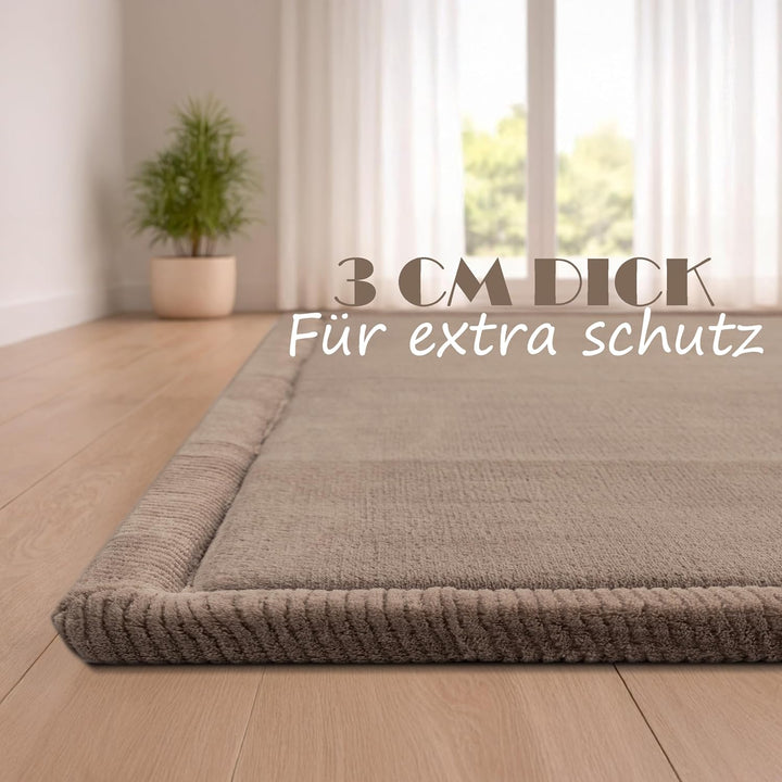 Paco Home Teppich Kinderzimmer Kinderteppich Baby Spielteppich Krabbeldecke Krabbelmatte Weich rutsc