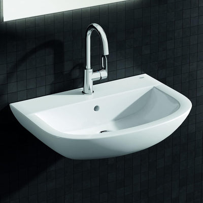 GROHE BauLoop - Einhand-Waschtischarmatur (L-Size, mit Keramikkartusche, Einlochmontage), chrom, 237