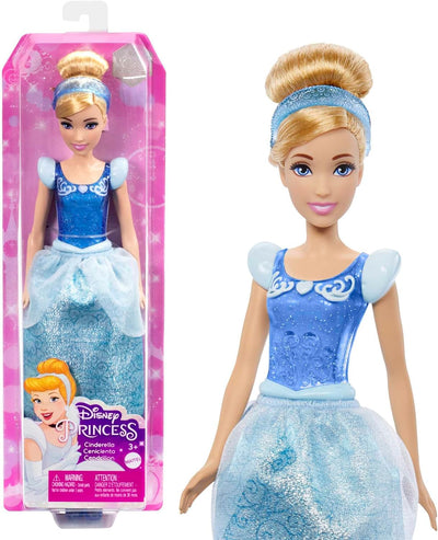 Disney Princess HPG74 - 13 Prinzessinnen-Modepuppen mit Glitzerkleidung und Accessoires, inspiriert