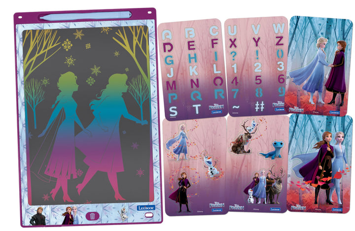 Lexibook, Frozen Magic Slate, Kunst- und Bastelspielzeug für Mädchen und Jungen, A4-Format mit mehrf