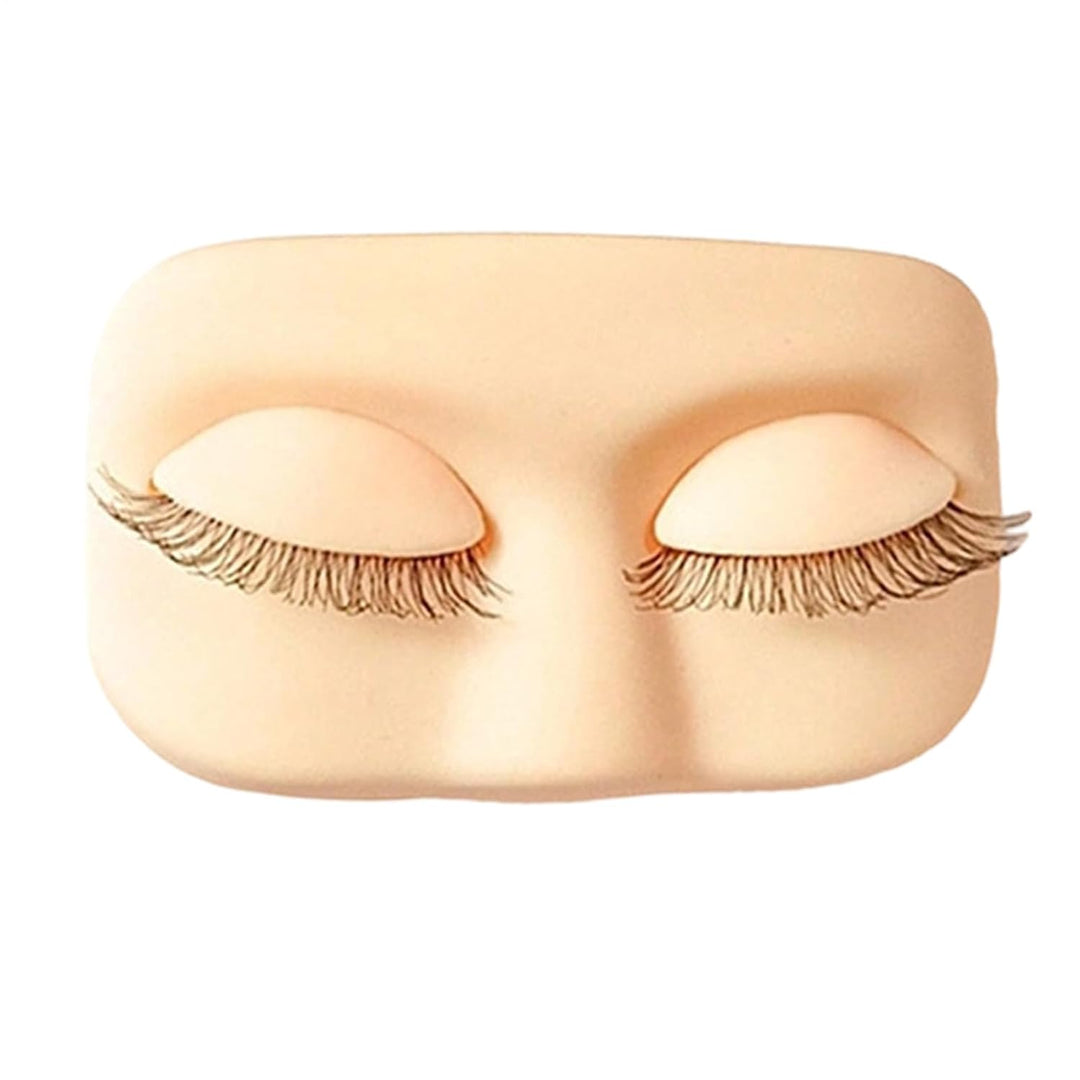 Lash Mannequin-Kopf, weiches Silikon-Modell, Make-up-Mannequin-Gesicht, für Training, Schönheitssalo
