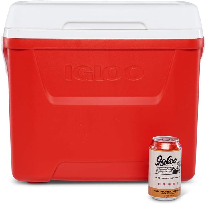 Igloo Outdoor Laguna 28 Roller Cool Box 26 Liter Rot, 26 Liter Rot
