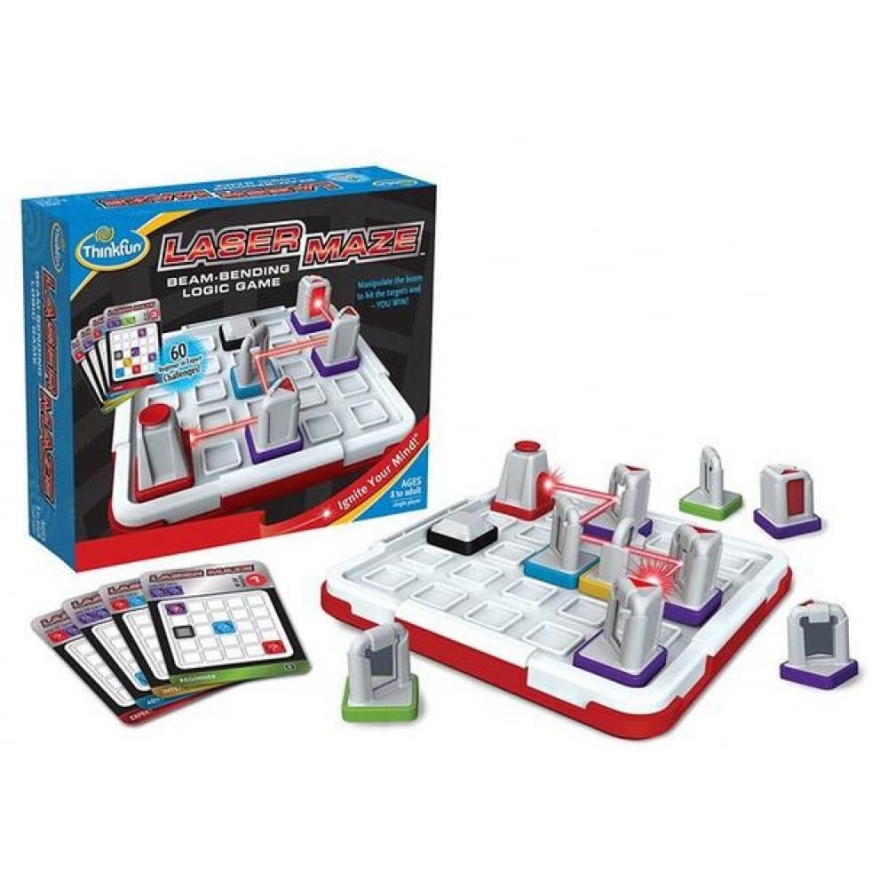 Ravensburger 76340 ThinkFun Laser Maze Spiel Englisch, Deutsch, Französisch, Niederländisch, Spanisc