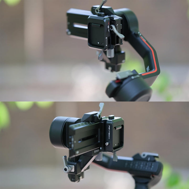 PGYTECH Kamera Schnellwechselplatte mit Klemme für DJI Ronin Stabilisator, Arca Swiss Schnellwechsel