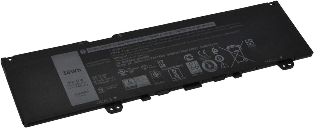 F62G0 F62GO CHA01 RPJC3 0RPJC3 39DY5 039DY5 Laptop-Batteriewechsel für Dell Inspiron 13 7000 5370 73