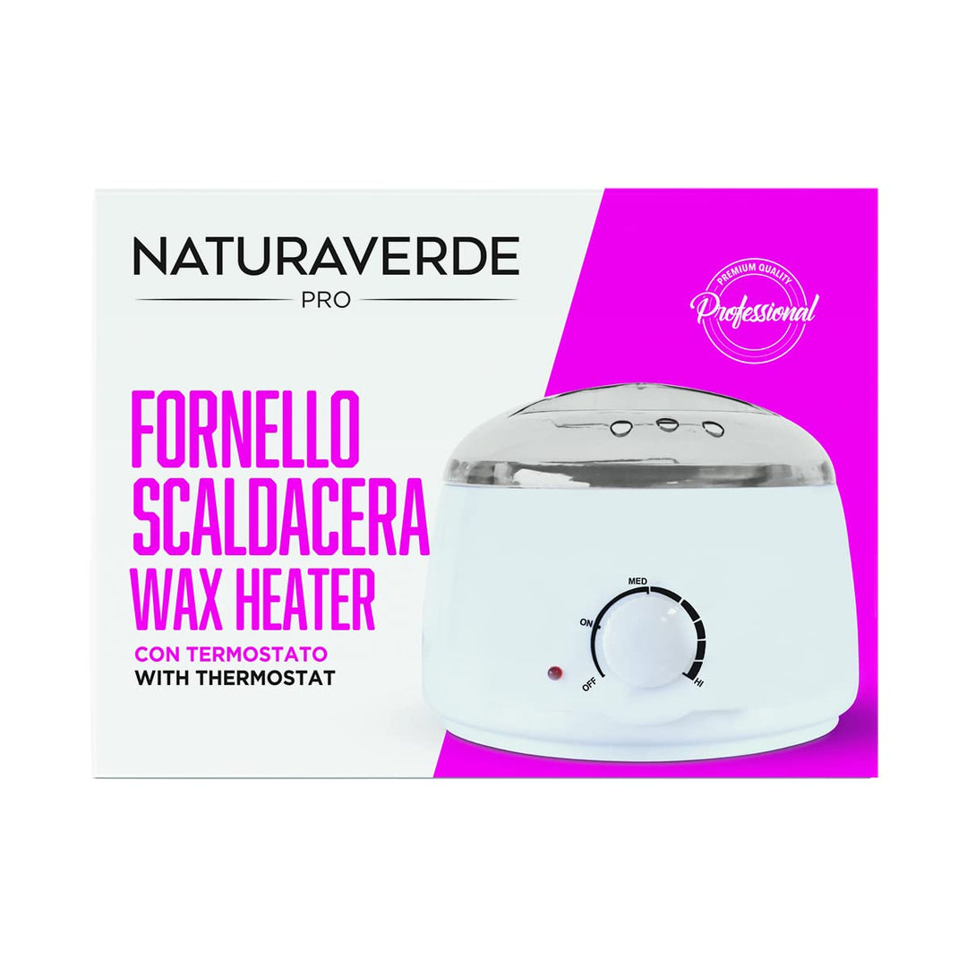 Naturaverde | PRO - Wachswärmer mit Thermostat, Elektrischer Wachswärmer, Wachswärmer für Heisswachs