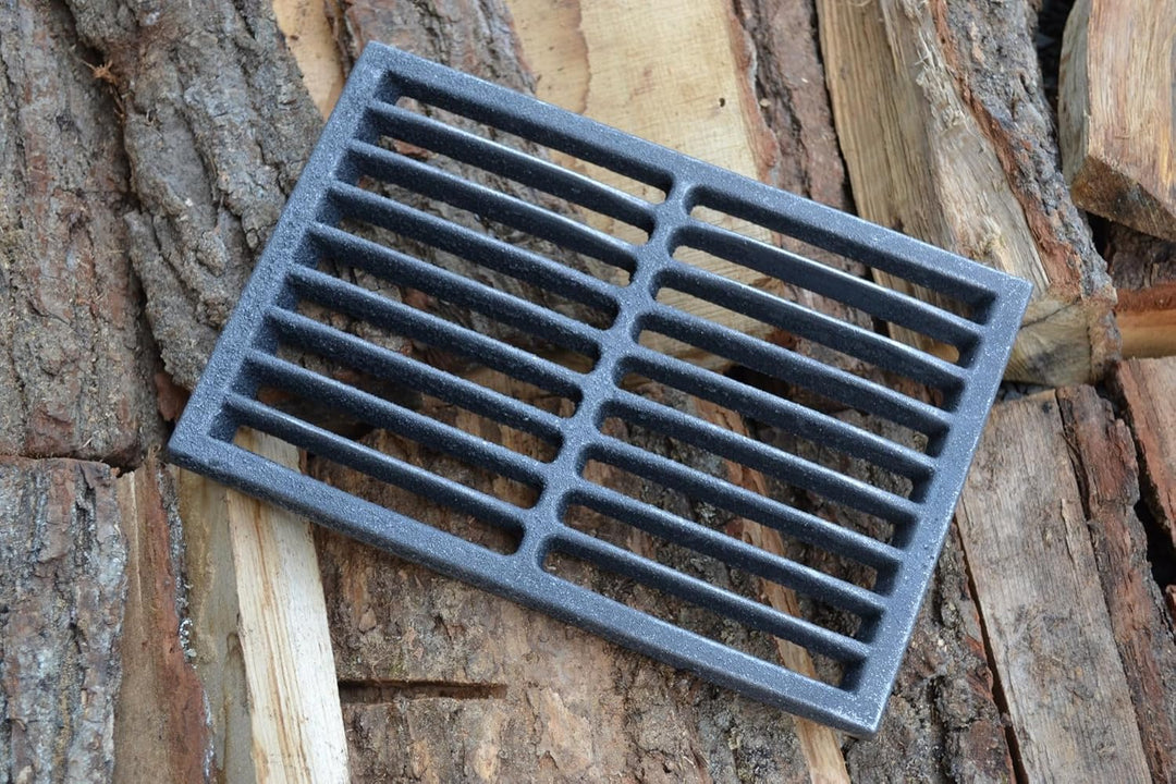 SEZAM 30 x 20 cm (29,7x19,8cm) Gussrost Ofenrost Ascherost Gussrost verschiedene Durchmesser, Kaminr