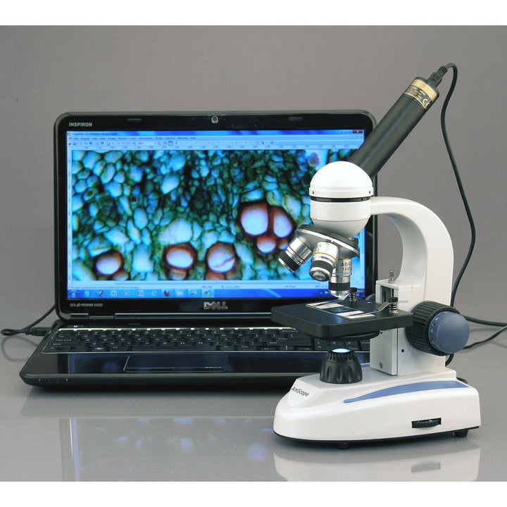 AmScope MD500-CK 5MP USB 2.0 Farb CMOS Digital Okular Mikroskop Kamera mit Kalibrierdia