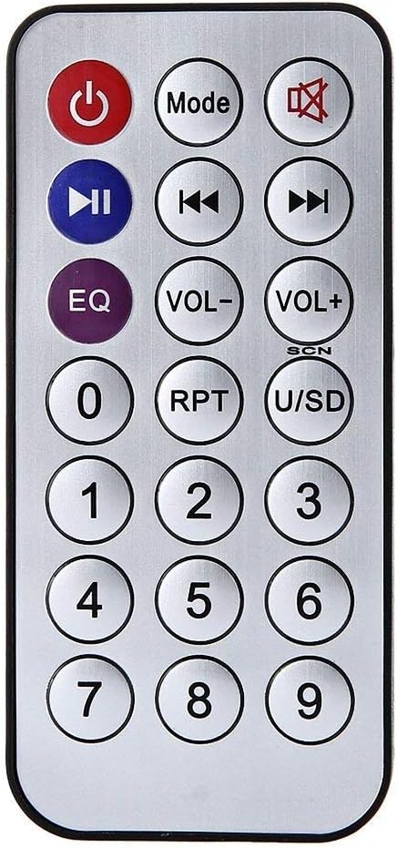 DollaTek 12V Hallo-Fi Digital Stereo Audio Verstärker USB SD DVD FM Audio Stereo Radio MP3 Lautsprec
