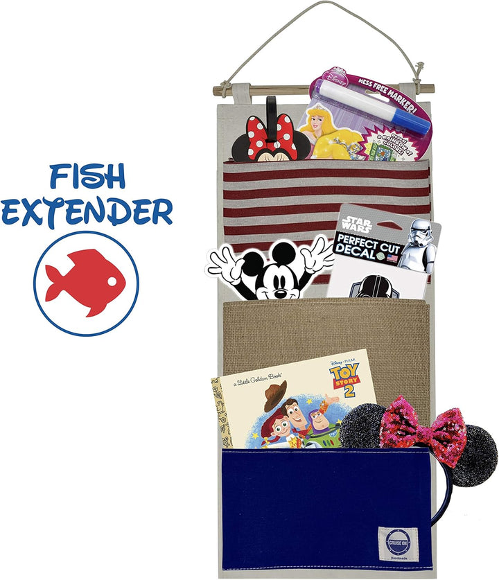 Angelverlängerung Disney Cruise Fitted â€“ Hängetaschen [3 Tasche] für Fisch Extender Geschenke an D