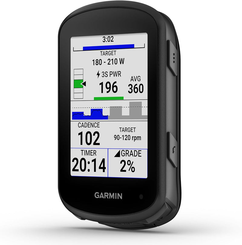 Garmin Edge 540 - EU Central + West, GPS-Fahrradcomputer mit Tastenbedienung, 2,6 Zoll Farbdisplay,