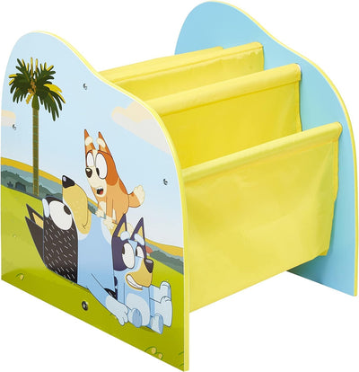 Bluey Kinder-Bücherregal – Schlafzimmer Bücheraufbewahrung (ca.) 39,5 cm (H) x 39,5 cm (B) x 35 cm (