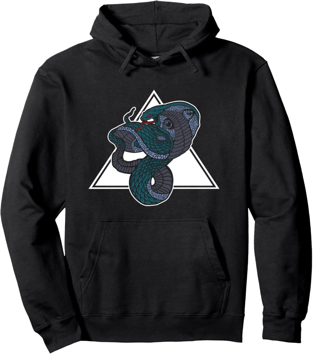 Kobra Klapperschlange Gefährlich Giftig Schlange Geschenk Pullover Hoodie