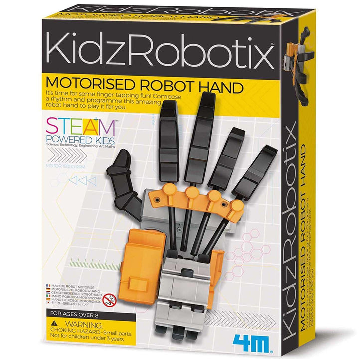 4M 403407 Kids Motorised Robot Hand Building Set Motorisierte Roboter Hand, Motorisierte Roboter Han