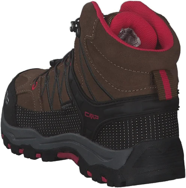 CMP Jungen Unisex Kinder Rigel Low Wmn Trekking Shoes Wp Wanderschuhe 29 EU Corteccia Begonia, 29 EU