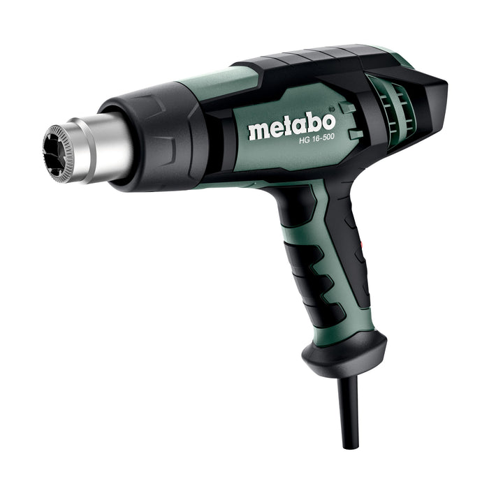 Metabo Heissluftgebläse HG 16-500 – 601067500 – Mit hochwertiger Keramikheizung, leistungsstarkem Mo