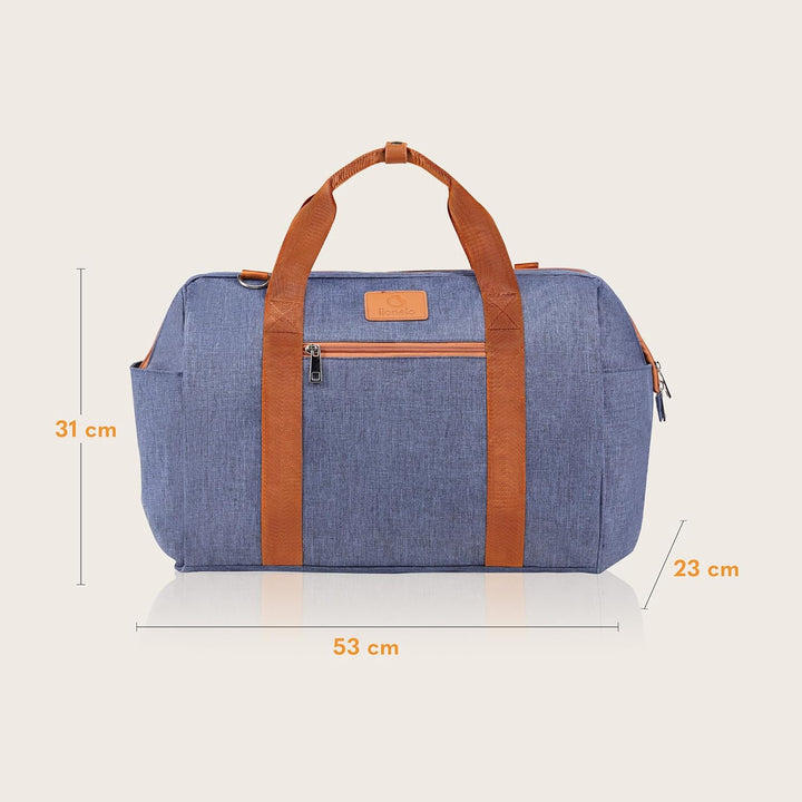 Lionelo Ida Kinderwagentasche, 2 interne Thermo-Taschen für Flaschen, Tasche für Feuchttücher, Wicke