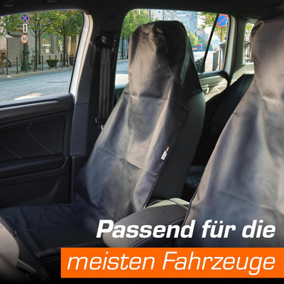 Upgrade4cars Autositzbezug Universal | wasserdichte Autositzauflage für Arbeit, Sport, Werkstatt Aut