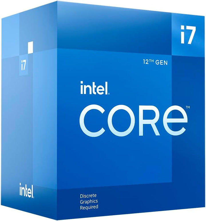 Intel Core i7-12700F 12. Generation Desktop Prozessor (Basistakt: 2.1GHz, 12 Kerne, LGA1700, RAM DDR