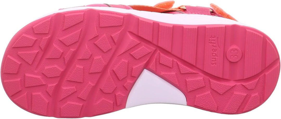 Superfit Mädchen Criss Cross Sandale 27 EU Pink Orange 5510, 27 EU Pink Orange 5510