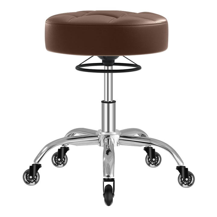 Rollhocker，Hocker höhenverstellbar mit ringheber，Dicker Schaumstoff für weichen Komfort，Stuhl mit ro