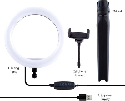 Canal Toys - Studio Creator Starter-Set für professionelle Videos, 3 Modi, mit Stativ, INF 019, Weis