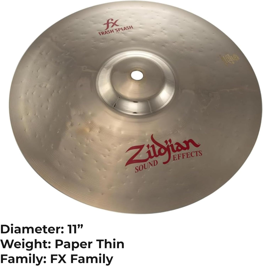 Zildjian FX Cymbals Series - 11" Oriental Trash Splash Cymbal 11 Zoll Trash Splash, 11 Zoll Trash Sp
