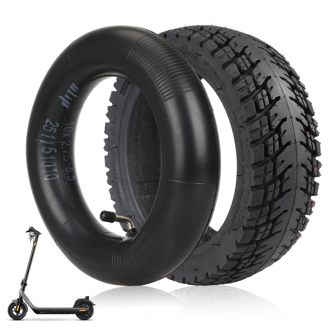 HPGAACD 10x2.75-6.5 Off-Road Vakuumreifen，10 Zoll Elektroroller Umrüstung Reifen für Speedway 5/Dual