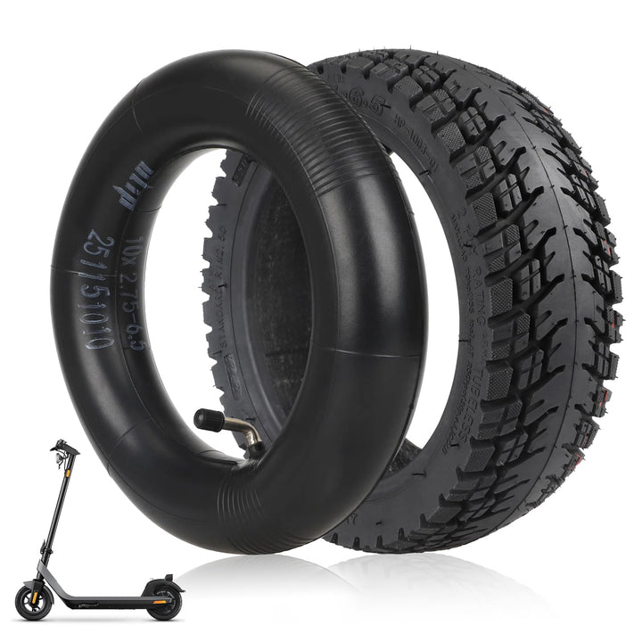 HPGAACD 10x2.75-6.5 Off-Road Vakuumreifen，10 Zoll Elektroroller Umrüstung Reifen für Speedway 5/Dual