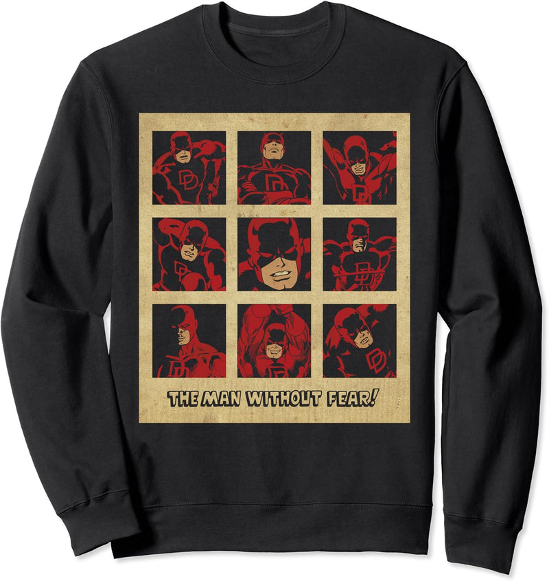 Marvel Daredevil The Man Without Fear Polaroid Panels Sweatshirt