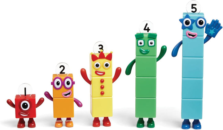 Learning Resources Numberblocks-Freunde Eins bis Fünf, Offizielles Sammelspielzeug, enthält die Numb