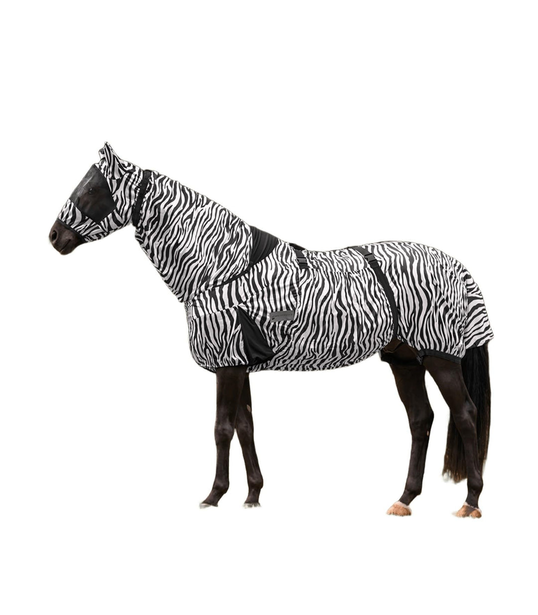 WALDHAUSEN Ekzemdecke Zebra schwarz/weiss Rückenlänge 115 cm, schwarz/weiss Rückenlänge 115 cm