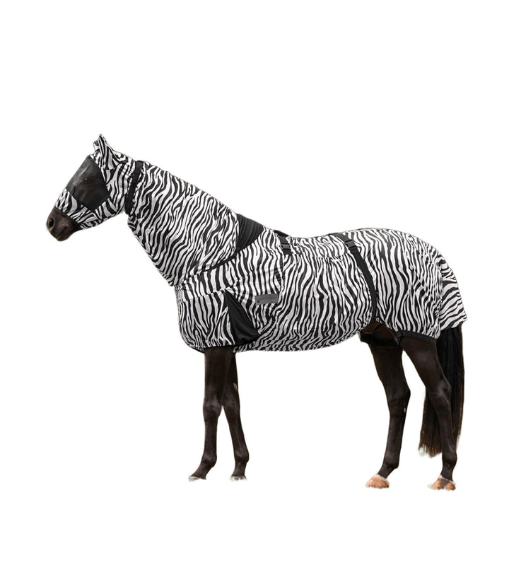 WALDHAUSEN Ekzemdecke Zebra schwarz/weiss Rückenlänge 115 cm, schwarz/weiss Rückenlänge 115 cm