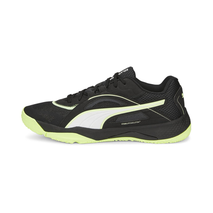 PUMA Unisex Solarstrike Ii Hallenturnschuh 36 EU Puma Black Puma White Fizzy Light, 36 EU Puma Black