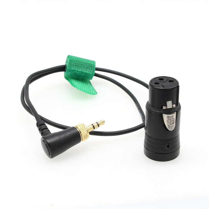 HangTon Mikrofon-Sender-Audiokabel für Sennheiser SK 500 G4 Sony UWP D11 D21, Low-Profile-XLR-Buchse