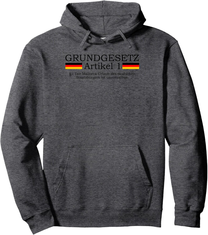Malle Mallorca Party Partyurlaub Crew Team Grundgesetz Pullover Hoodie