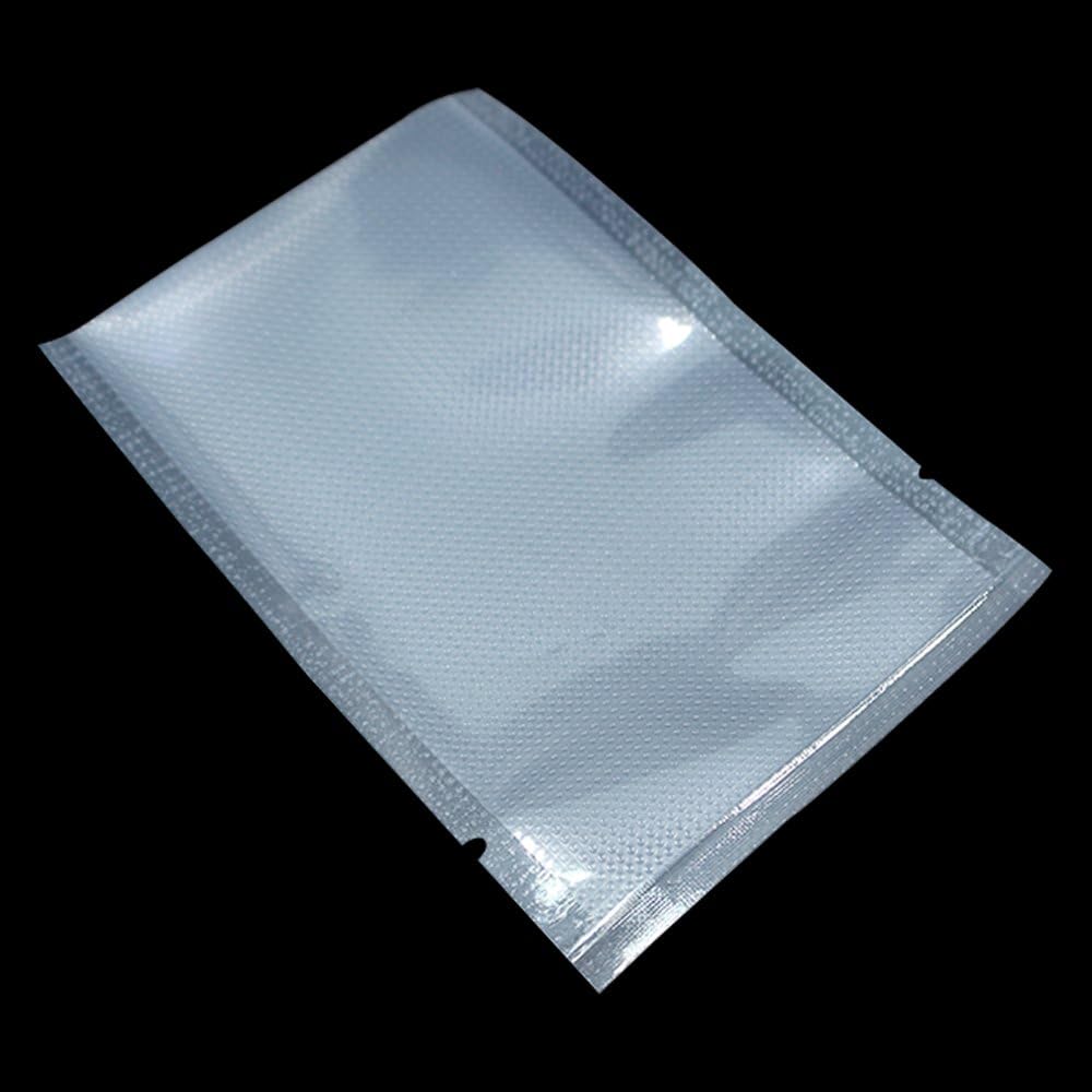 100 Stücke Poly Plastik Verpacken Taschen Öffnen Sie Oberseite Heisssiegel Vakuum Beutel Nylon Kunst