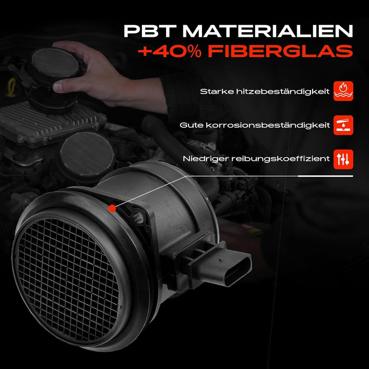 Luftmassenmesser für Q7 4LB TT 8J3 R-o-a-d-s-t-e-r 8J9 Superb II 3T4 3T5 E-O-S 1F7 1F8 P-a-s-s-a-t 3