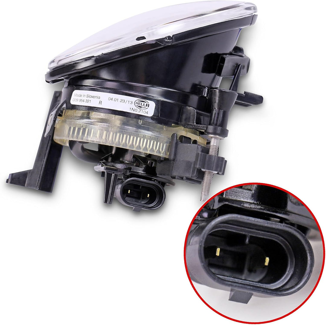 HELLA 1N0 009 954-321 FF-Nebelscheinwerfer - rechts - für u.a. VW Up (121, 122, BL1, BL2), rechts