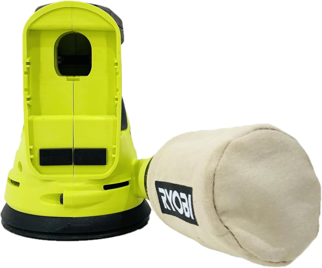 RYOBI Exzenterschleifer-Set mit Akku und Ladegerät (keine Einzelhandelsverpackung, Grosspackung, 18