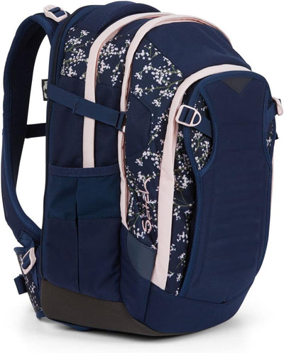 satch Match Schulrucksack Set 3tlg. mit Sporttasche und Schlamperbox Bloomy Breeze