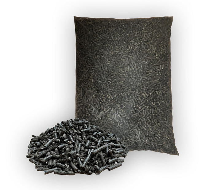 PINI Sonnenblumenschalen Pellets 15 kg Durchmesser 8 mm Heizpellets Einstreupellets (Alternative für
