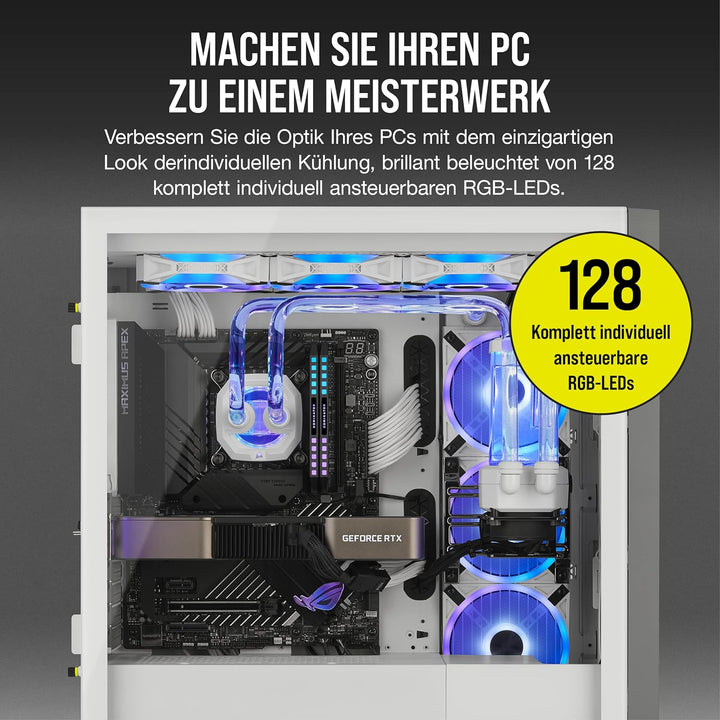 Corsair Hydro X Series iCUE XH305i RGB PRO Individuelles Kühlungs-Kit (Hardline-CPU-Kühlkreislauf, C