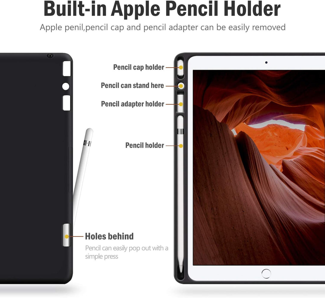 AUAUA Hülle für iPad 9. Generation (2021) / iPad 8. Generation (2020) / 7. Gen (2019) 10.2 Zoll mit