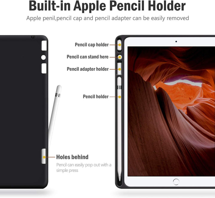AUAUA Hülle für iPad 9. Generation (2021) / iPad 8. Generation (2020) / 7. Gen (2019) 10.2 Zoll mit