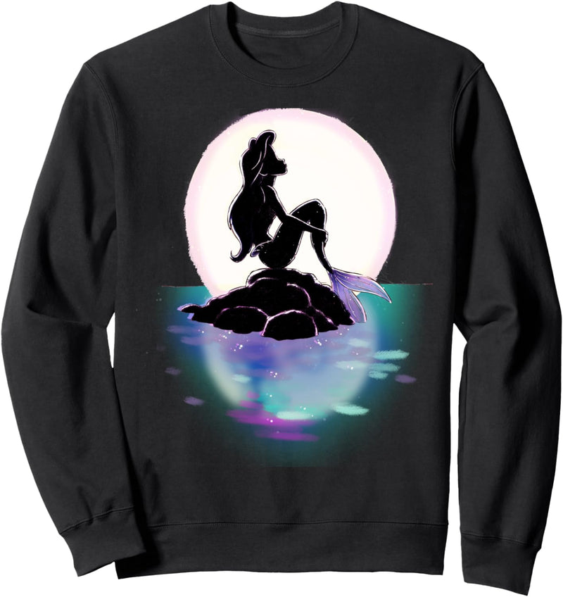 Disney The Little Mermaid Ariel Sunset Silhouette Sweatshirt